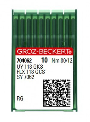 Иглы Groz-Beckert UY118GKS RG №80